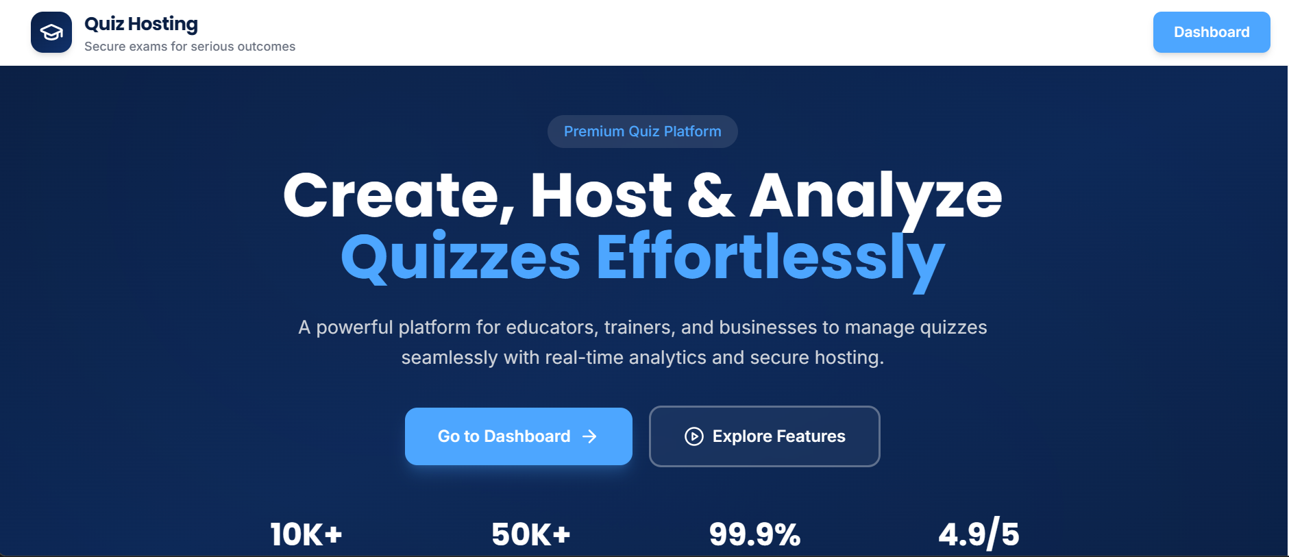 quiz-hosting